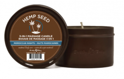 Hemp Seed Oil Massage Candle - Moroccan Nights